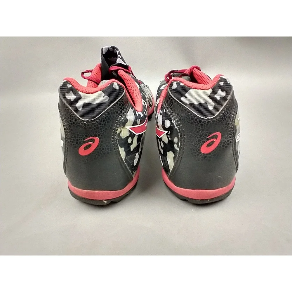 Asics Gun Lap Mens 13 G508Y Cross Freak 2 Black Fiery Red Gray No Spikes‎ Track